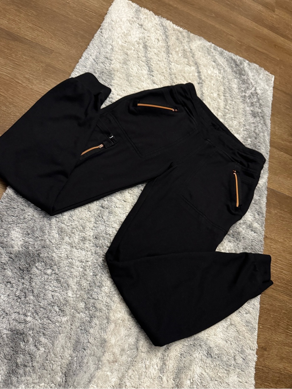 Jaanuu women’s scrub jogger pant XS 10-pocket
